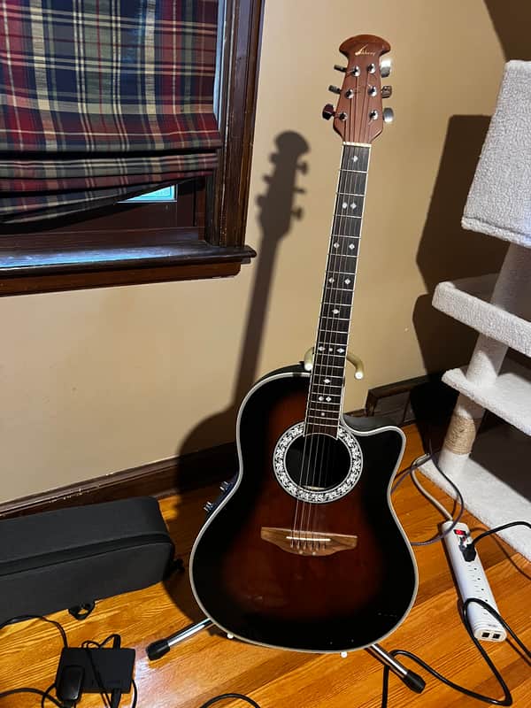 Ovation Celebrity model CC68 1992 - Tabacco Burst image 1
