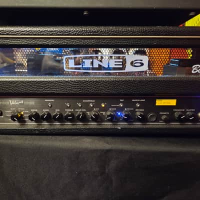 Line 6 Spider Valve MKII HD100 100-Watt Digital Modeling Guitar Amp Head 2007 - 2009 - Black w/FBV Shortboard image 6