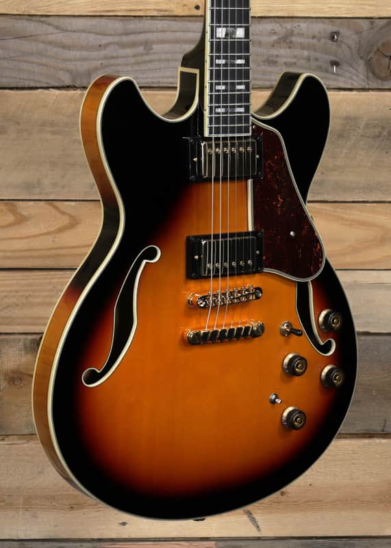 Ibanez Artstar AS113 Hollowbody Guitar Brown Sunburst w/ Case image 1
