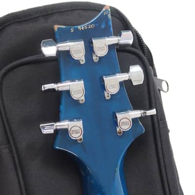 PRS 20th Anniversary Custom 24 10Top Royal Blue Electric Guitar 2005 image 10