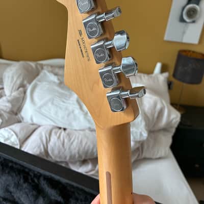 2017 Fender Mexican Standard Stratocaster, Arctic White, Custom Shop pickups, hard case, MINT CONDITION image 6