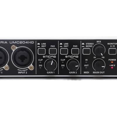 Behringer U-Phoria UMC204HD USB Audio Interface | Reverb