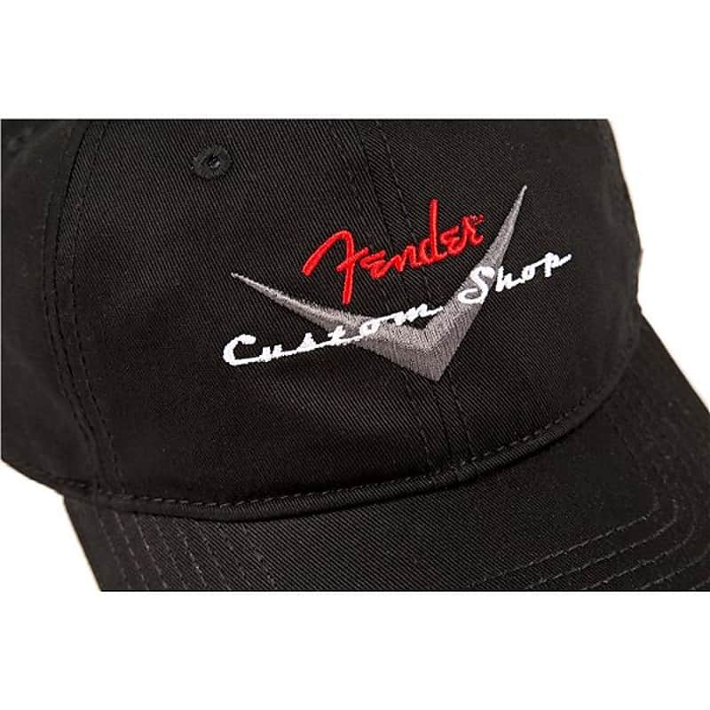 Fender Custom Shop Baseball Hat, Black, One Size 2016 image 1