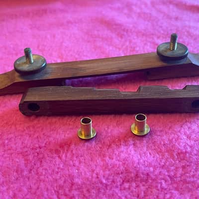 vintage 1965 1960's Gibson rosewood bridge for es-125 175 L5 barney kessel tal farlow super 400 350 L7 L4 image 20