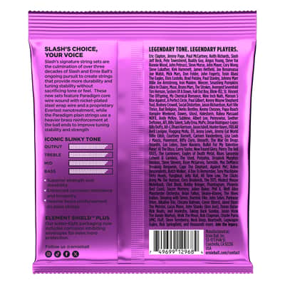 Ernie Ball Slash Signature Electric Guitar Strings 11-48 Gauge image 2