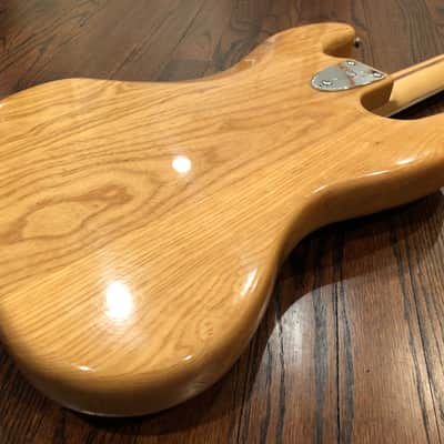 Fender Lefty Jazz Bass 1979 Natural w/ Manual & Tags image 14