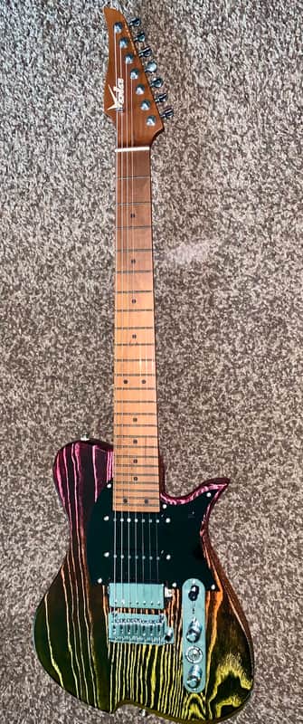Vola Guitars Vasti 7 PDM J1 OGD 7 string electric guitar made in