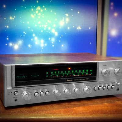 Sansui 881 🔥RARE🔥 Stereo Receiver 1971 - 1976 - Silver image 2
