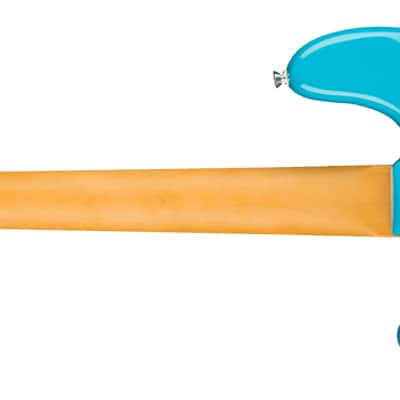 Fender American Professional II Precision Bass Maple Fingerboard - Miami Blue image 3