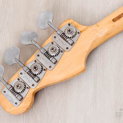 1972 Fender Precision Bass Natural Ash Vintage Bass w/ 1 1/2" Nut Width, Case image 5