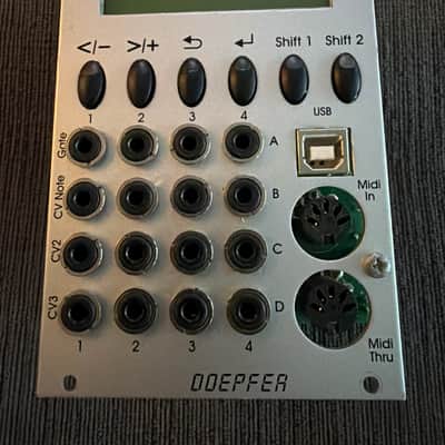 Doepfer A-190-5 Polyphonic USB / MIDI to CV / Gate Interface 2010s SIlver image 1