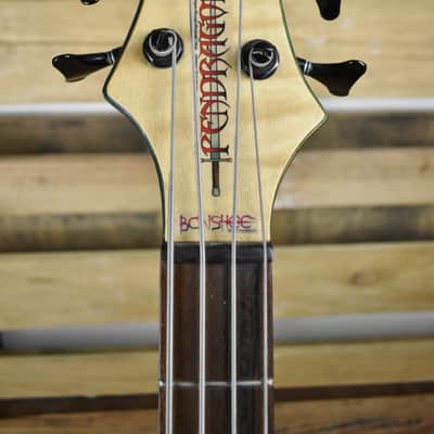2001 Pendragon Banshee Green With Bartolini Pickups Free Shipping image 3