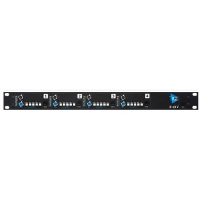 API 3124V 4-Channel Microphone/Line Preamp image 1