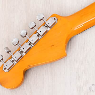 2002 Fender Jazzmaster ‘62 Vintage Reissue JM66-80 Sunburst, Japan CIJ image 5