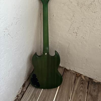 Epiphone SG Classic Worn P90 2020 - Present - Worn Inverness Green electric guitar satin Vintage style image 22