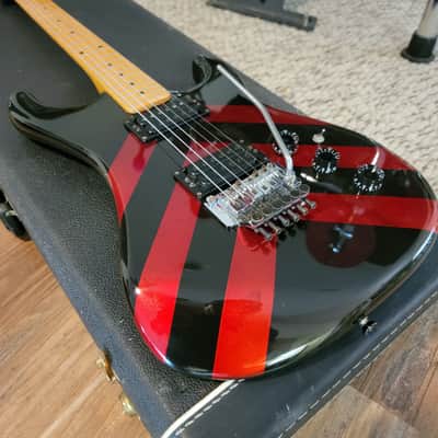 1983 Kramer Pacer Imperial USA Guitar Clean & All Original Factory Graphics "B" Plate image 5