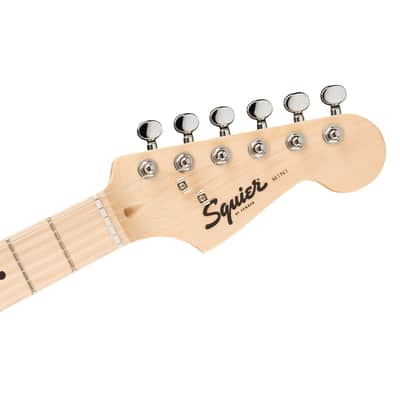 Fender Squier Mini Stratocaster Electric Guitar, Sea Foam Green, Maple image 5
