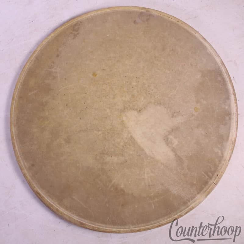 Ludwig 13"Calf Skin Snare/Tom Drum Head Calfskin Batter/Resonant Vintage 30s USA image 1