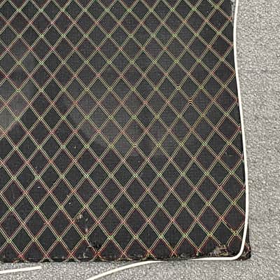 Vox Original 1960's Grill Cloth from Vox Series 90 V130 Cabinet with White Piping included image 7