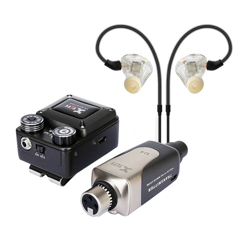 Xvive U4 Digital Wireless In Ear Monitor System With Headphones image 1