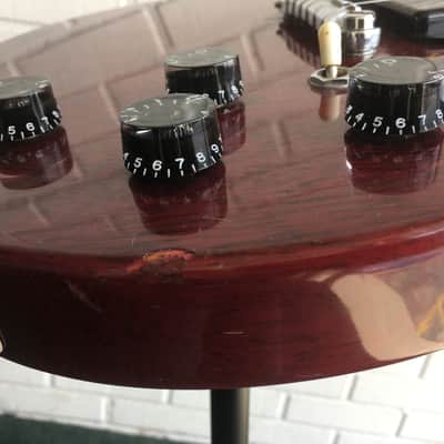 Vintage MIJ 1970's Madeira by Guild EG-150 LP Jr Double Cut Two P-90 Pickups Electric Guitar & HSC image 13