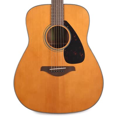 Yamaha FG800 Traditional Dreadnought Acoustic Vintage Natural image 1