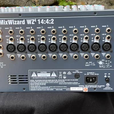Allen & Heath MixWizard WZ4 14:4:2 14-Input 4-Group Mixer 2014 - Present - Blue image 15