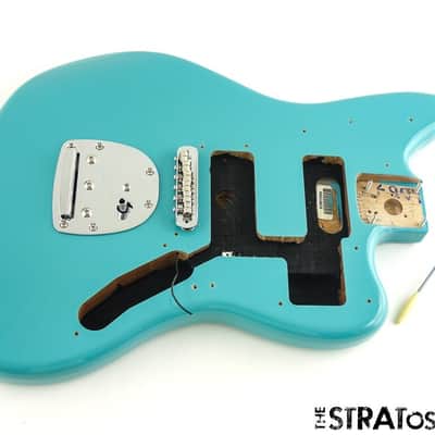Fender Player II Jaguar Series BODY w HARDWARE Modern Alder Aquatone Blue. image 1