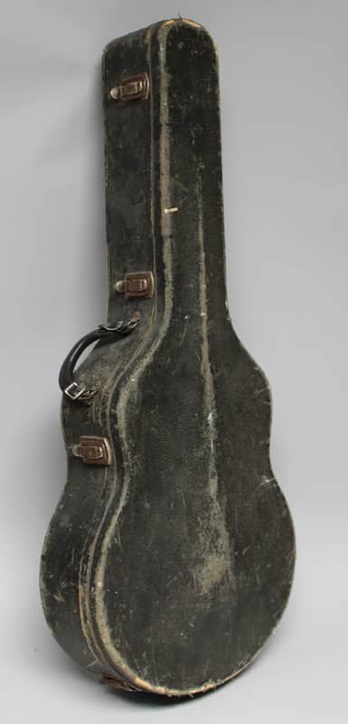 1950's Gretsch Archtop Case Black/Blue image 1