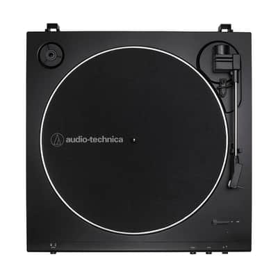 Audio-Technica AT-LP60X-BK Fully Automatic Belt-Drive Stereo Turntable, Black image 3