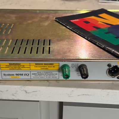 AMEK System 9098 EQ Mic Preamp with Equalizer 1990s - Gray image 2