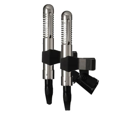 Warm Audio WA-FT Fen-tone Instrument Ribbon Microphone – Stereo Pair w/Heavy-Duty Flight Case, 2 Mic Clips, & 2 Protective Mic Socks image 3