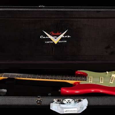 Fender Custom Shop Willcutt True '62 Stratocaster Journeyman Relic Fiesta Red 60s C (283) image 7