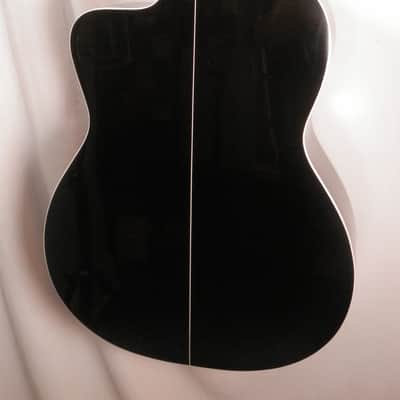 Takamine GC2 CE BLK Nylon Classical Cutaway Acoustic Electric Guitar Black NEW image 5
