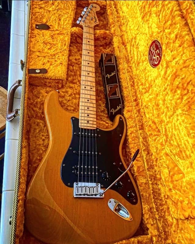 Fender American Series Strat HSS 2004 Butterscotch Blonde image 1