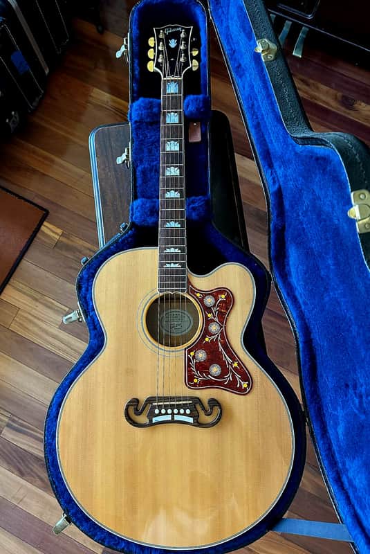 Gibson SJ-200 Beautiful Flamed Back And Sides image 1