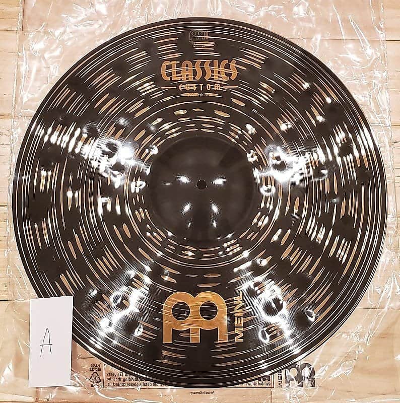 Meinl CC20DAR Classics Custom Dark 20" Ride Cymbal (A of C) w/ Video Link (Open Box Floor) image 1