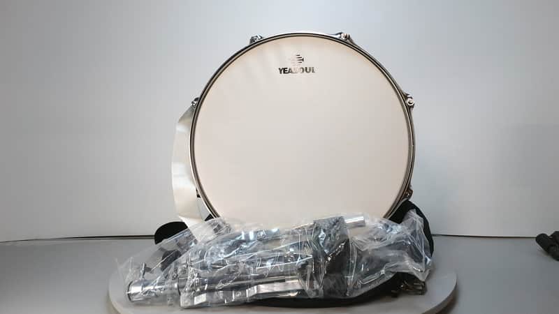Yeasoul Snare Drum Percussion Instrument with Carrying Bag Included image 1
