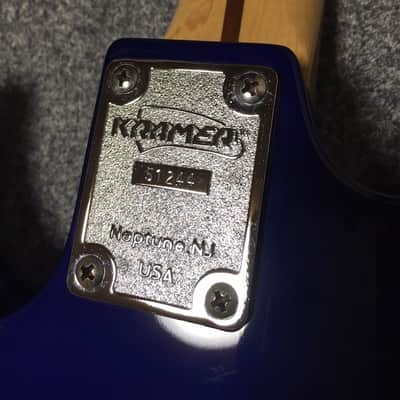 KRAMER LK-4 MOD Candy Blue 1980s Electric Guitar, Made in Japan, v8443 image 11