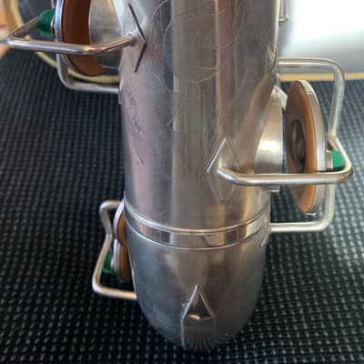 Buescher True Tone alto saxophone from 1928 - silver plated image 7