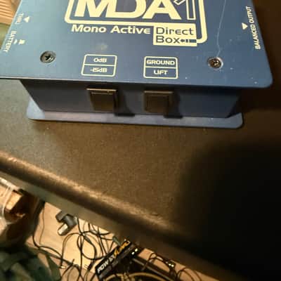 Samson MDA1 S-Max Series Mono Active Direct Box 2010s - Blue image 3