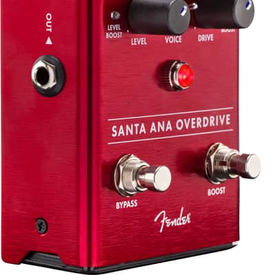Fender Santa Ana Overdrive 2018 - Present - Red image 4