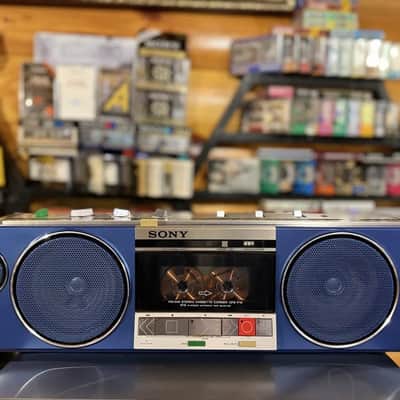 Sony CFS-F10 Rare Vintage MINT Cassette Boombox Tested Portable Warranty Japan image 2