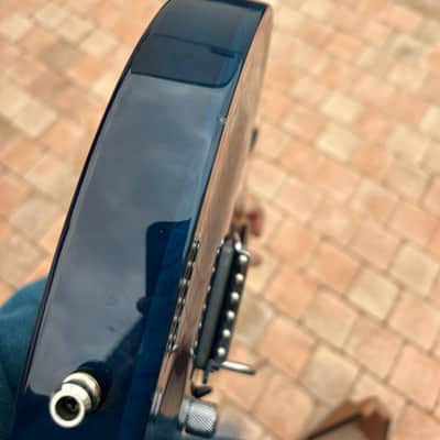 Line 6 Variax 700 - Transparent Blue finish on a carved ash body image 21