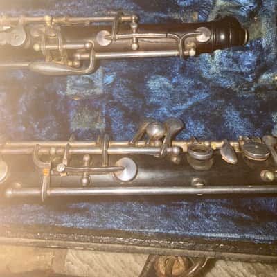 Continental brand wood Oboe with case. Made in USA image 3