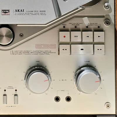Akai GX-636 Pro Serviced Open Reel 6 Head Tape Recorder LED Upgrade, Demo Video image 7