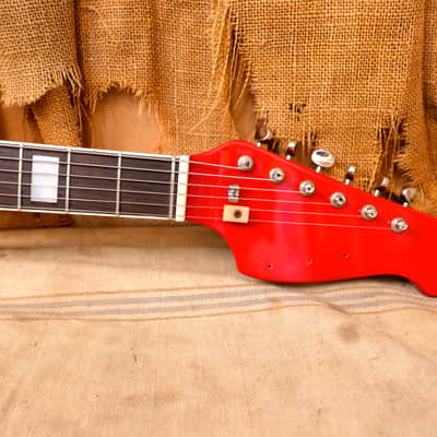 Supro JB Hutto "Jetsons" 1966 Red image 5