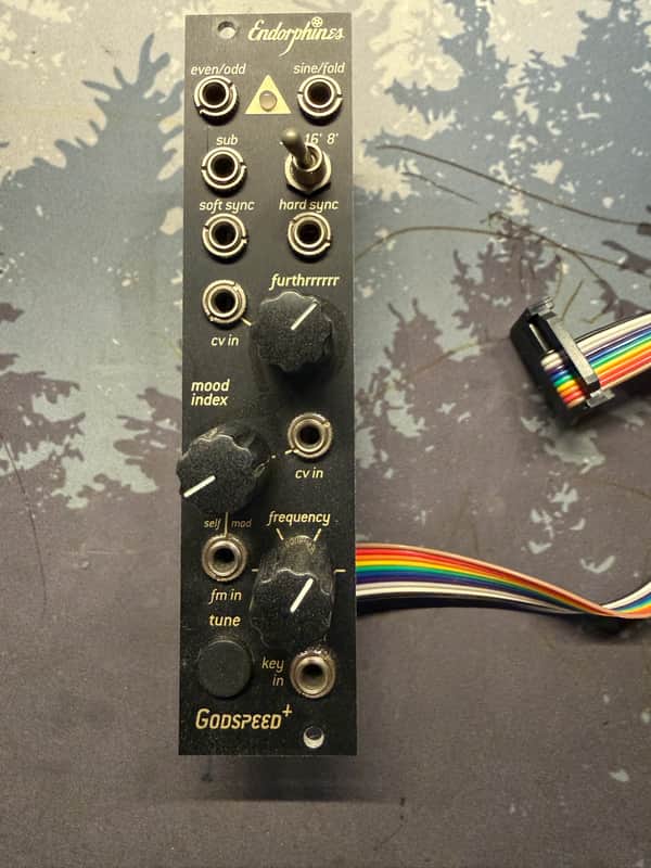 Endorphin.es Godspeed+ Eurorack Synth Module 2019 - Present - Black image 1