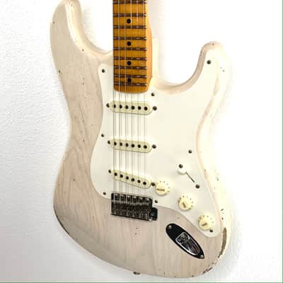 Fender Custom Shop 1957 Stratocaster Relic - White Blonde image 7