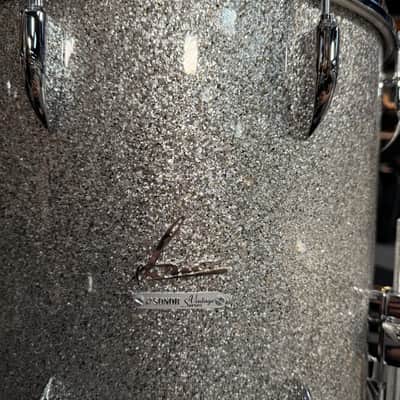 ~WOW!~ SONOR Vintage Series 3-Piece 13/16/22 Drum Kit Set in Vintage Silver Glitter image 9